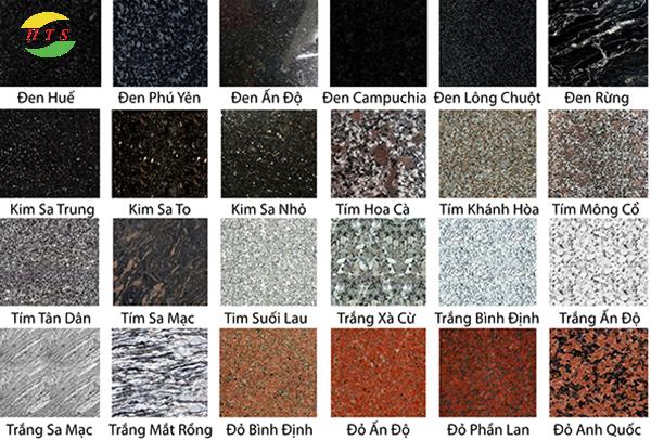 mẫu đá granite